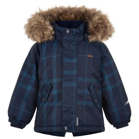 Minymo Snow Jacket Aop Herringbone Winterjacke Kinder Online Kaufen