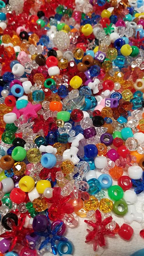 100 Mixed Beads Lot Jewelry Making Mix Variety Of Beads Read