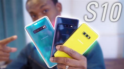 The New Samsung S10 Lineup Whats The Difference Youtube