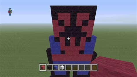 Minecraft How To Build Spiderman Youtube