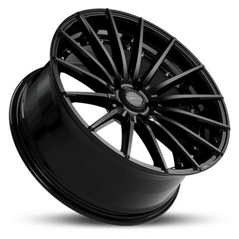 Gt Form Anvil Gloss Black 19x85 5x110 Wheel Cnc Wheels