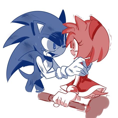 Sonic The Hedgehog And Amy Rose A Love Story Cyberpunkreview