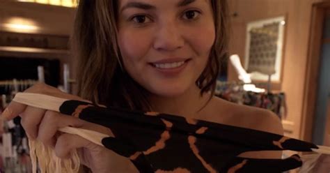 Chrissy Teigen Shows Off Tiny Thong For Sports Illustrated