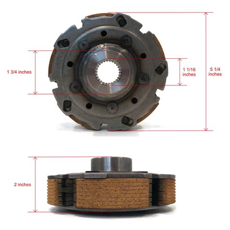 Primary Clutch And Sheave Assembly For 2008 Yamaha Grizzly 660 Yfm66fgxl