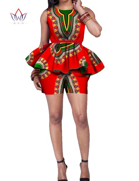 Women African Clothing 6xl Women African Outfits 2 Piece Sets African