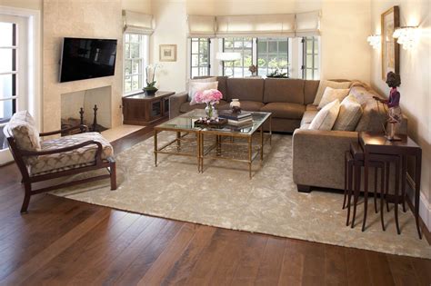 living room : area rug placement and sizes design tips for small
