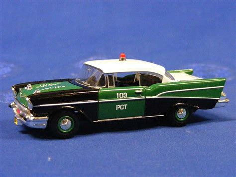 Buffalo Road Imports Chevy 1957 Ny Plice Dept Emergency Police Diecast