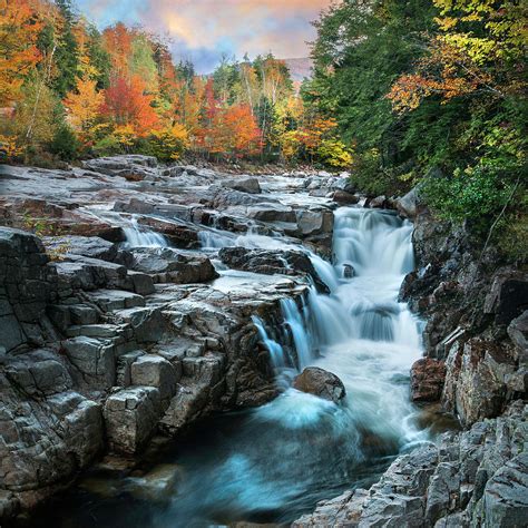 Rocky Gorge Falls Of New Hampshire Photograph By Ts Photo Pixels