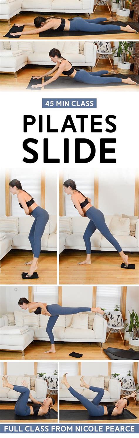 Pilates Slide Workout Class 45 Mins
