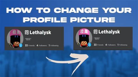 How To Change Your Profile Picture To The New Profile Picture Front