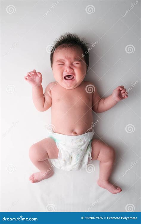 A Newborn Baby Crying Infant Screaming Stock Photo Image Of Help