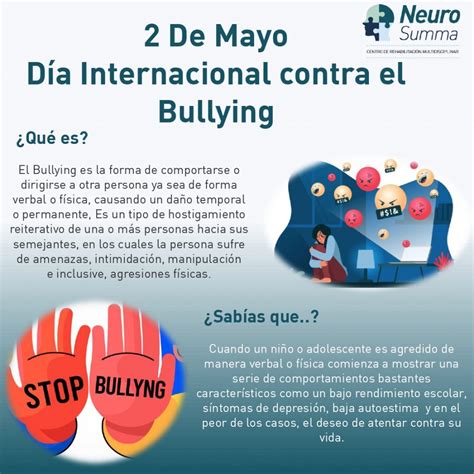De Mayo D A Internacional Contra El Bullying