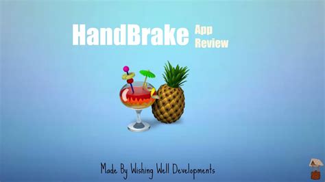 Ours came together fairly easily. HandBrake App Review - YouTube