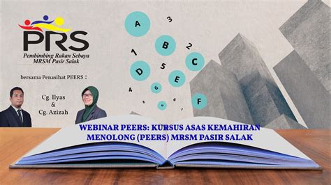  sahut seruan kerajaan & mara. Webinar PEERS: Kursus Asas Kemahiran Menolong (PEERS) MRSM ...