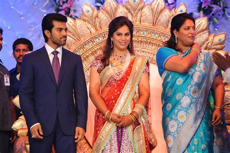 Ram charan and upasna in a marriage ritual. www.starsofmovie.blogspot.in: Ram Charan Teja wedding reception photos