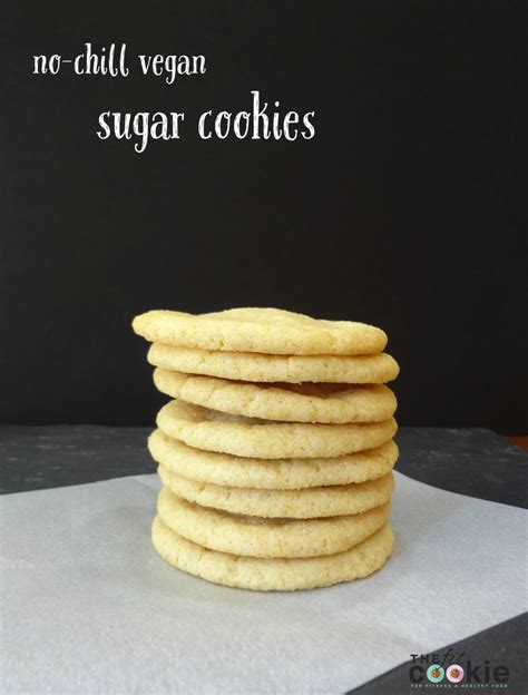 Dairy free, gluten free, soy free and sugar free recipes. No-Chill Vegan Sugar Cookies • The Fit Cookie