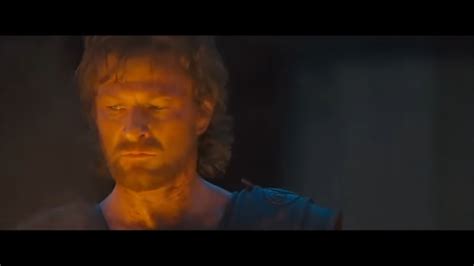 In Troy We See Sean Bean S Character Odysseus Sad During Achilles Funeral This Is