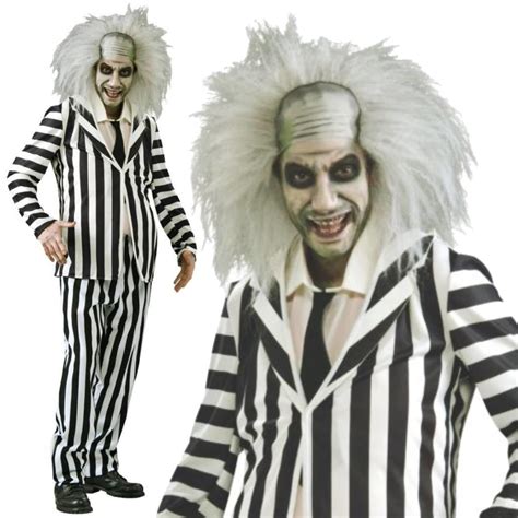 buy classic beetlejuice adult costume by rubies 888735 karnival costumes uk