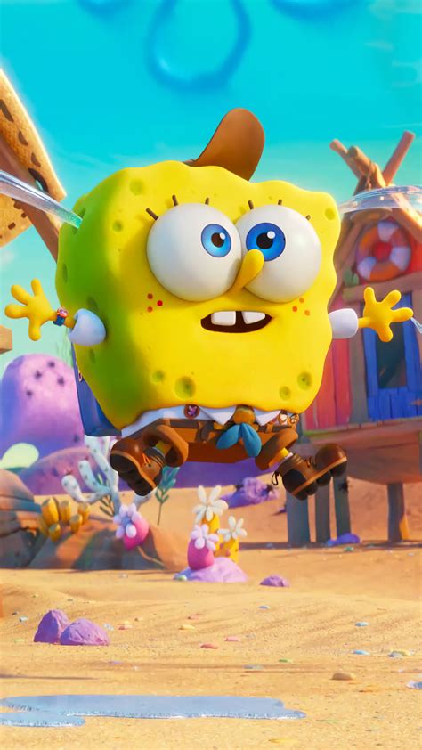 Squidward Spongebob Movie Sponge On The Run 4k Phone Hd Wallpaper