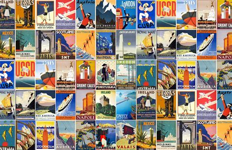 Vintage Travel Poster Wallpapers Top Free Vintage Travel Poster