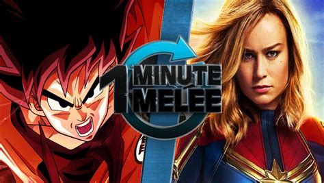 Goku Vs Captain Marvel One Minute Melee Fanon Wiki Fandom