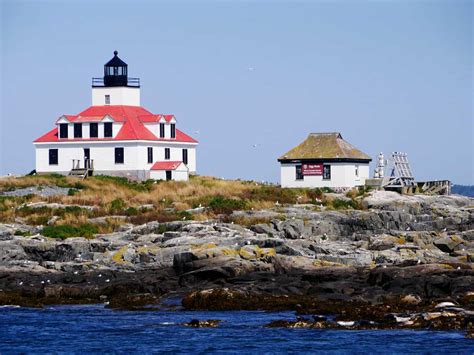 Egg Rock Lighthouse Maine Must Go Camping