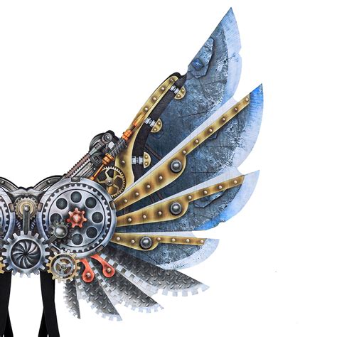 New Mardi Gras Steampunk Gear Wings Cosplay Carnival Party Unisex Costume Wing Props Chile Shop