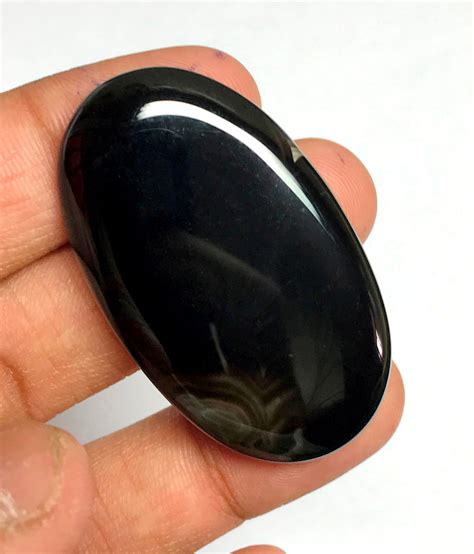 Natural Banded Onyx Gemstone Chalcedony Stone Amazing Etsy