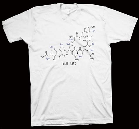 Meet Love T Shirt Chemistry Science Organic Chemistry Geek Tees