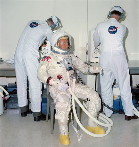 Apollo Early Pressure Suits