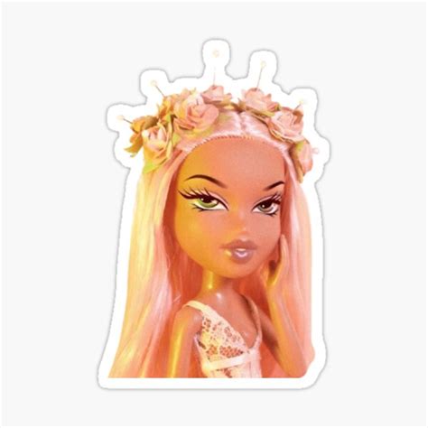 Pegatina muñeca bratz etérea de kellsstore Redbubble