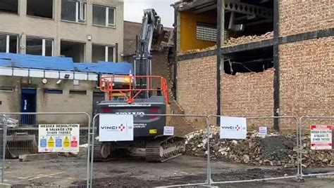 Twitter account for the marketfield way redevelopment in redhill in conjunction with @reigatebanstead. Pictures and video show Redhill town centre demolition in ...