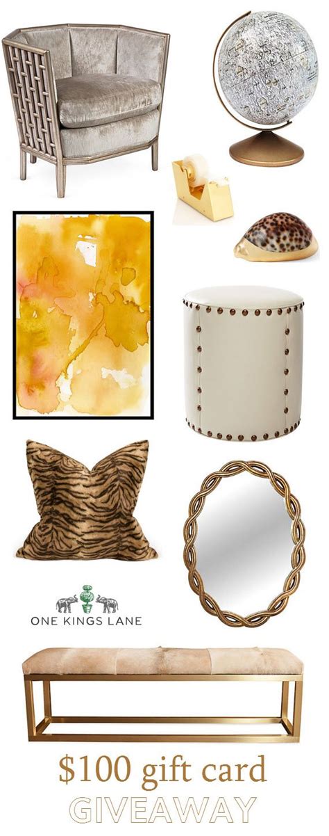 Choose a lighter option with selections of north american favorites. One Kings Lane $100 Gift Card #Giveaway - at www ...