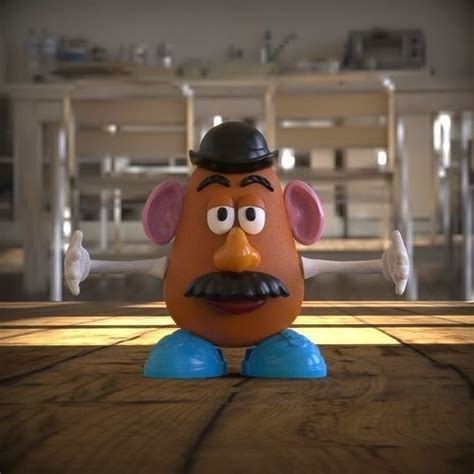 Toy Story Mr Potato Head 3d Model 3d Printable Cgtrader