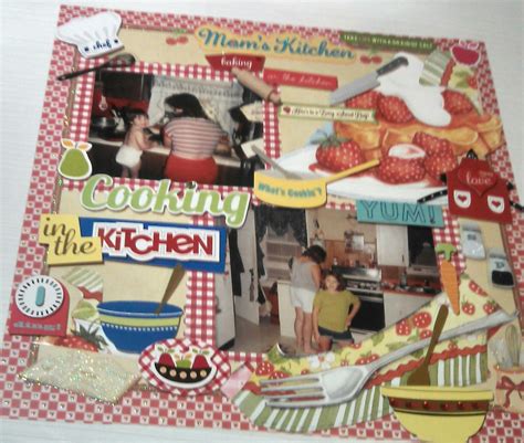 Helpers In The Kitchen Crafty Making Memories Food Art