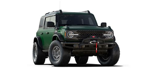 2022 Ford Bronco Advanced 4x4 Everglades 4 Door 4wd Suv Standardequipment