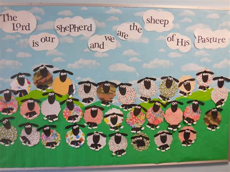 Sheep Of His Pasture Preschool Classroom Decor Sunday School Classroom
