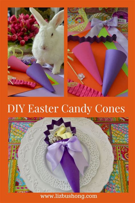 Diy Easter Candy Cone Favors In 2020