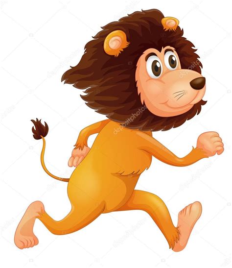 A Running Lion Stock Vector Image By ©interactimages 26545489