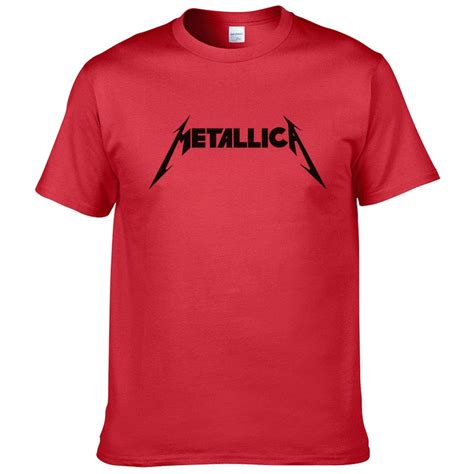 Metallica Hard Metal Rock Band Mens T Shirt T Shirt For Men Short