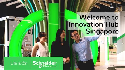 Singapore Innovation Hub Tour Teaser Schneider Electric Youtube