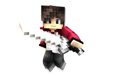 Minecraft Skin 3d Model Png Download Minecraft 3d Skins Png Imagesee