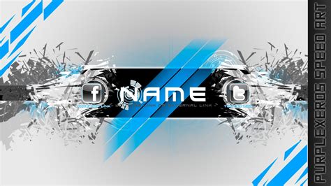 Gamer Cool Channel Art Background