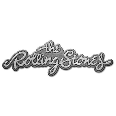 The Rolling Stones Logo Metal Pin Badge Hmol