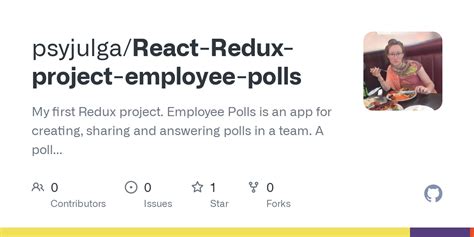 Github Psyjulga React Redux Project Employee Polls My First Redux Project Employee Polls Is