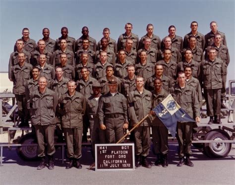 1970 79 Fort Ord Ca 1972fort Ordh 4 11st Platoon The Military