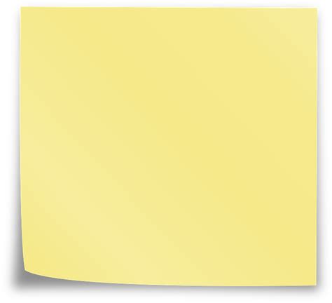 Download Yellow Sticky Notes Png Image For Free