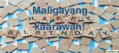 Happy Birthday In Filipino Best Happy Birthday Wishes