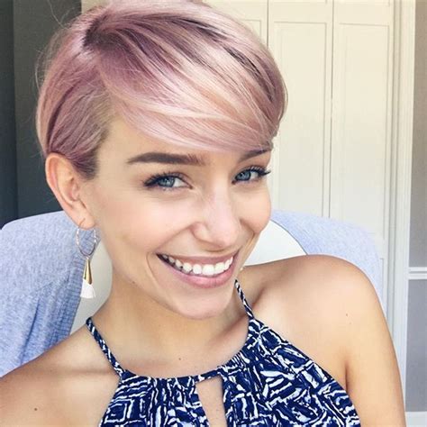 Pink Pixie Cut Pixies Force Is Strong In This One Pinterest Pixie Cut Pixies And Pixie Hair