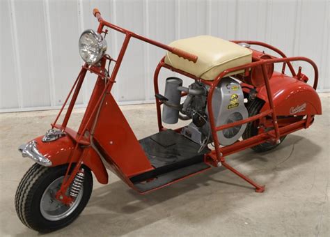 Sold Price Restored Cushman Motor Scooter January 6 0120 1000 Am Cst